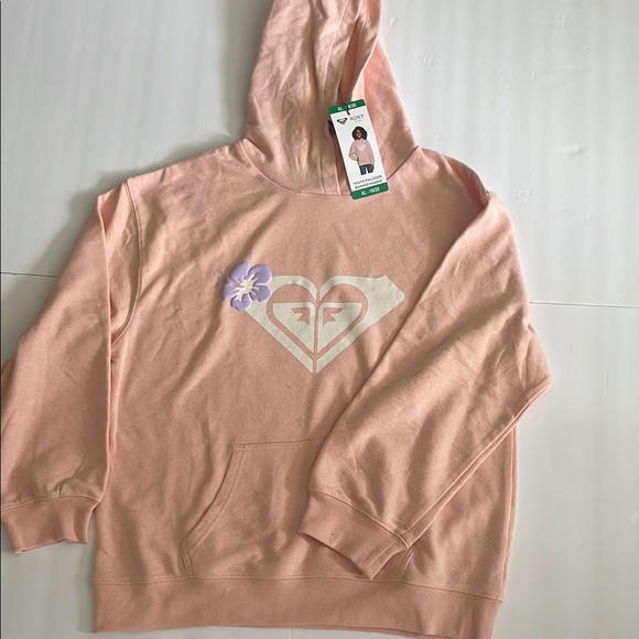 Roxy Kids Pink Hoodie - Picture 2 of 6